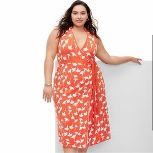 DVF x Target Ginko Cherry Wrap Dress